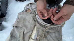 Самодельные охотничьи лыжи народа Ханты.