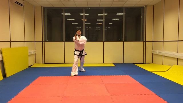 До-Сан Туль Обучение Тхэквондо (5 туль, на зелёный пояс) смотреть онлайн