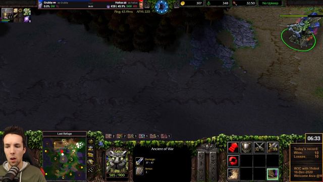 Grubby | WC3 | SUPERCHARGED Warden (LVL8)