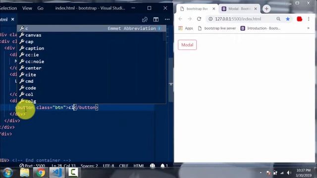 Bootstrap Bangla Tutorial | Bootstrap Modal in Bangla tutorial Part-25 смотреть онлайн