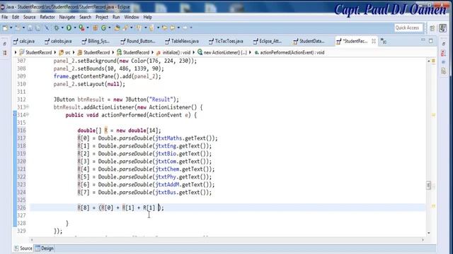 How to Create Student Record Management System in Java Eclipse - Full Tutorial смотреть онлайн