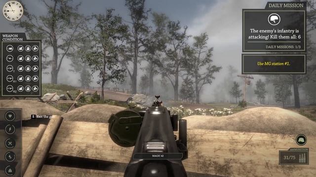 WW2: Bunker Simulator Walkthrough Gameplay Part 3 - Day 2 / PC смотреть онлайн