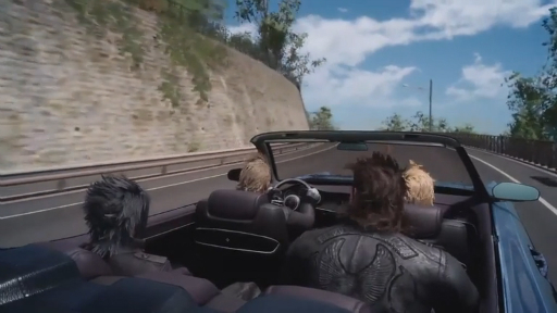Final Fantasy XV - Driving Gameplay Trailer смотреть онлайн