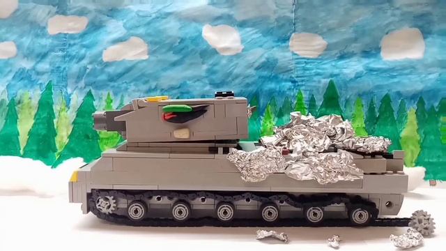 КВ44 в ЯРОСТИ!!! Мультики про танки из лего.