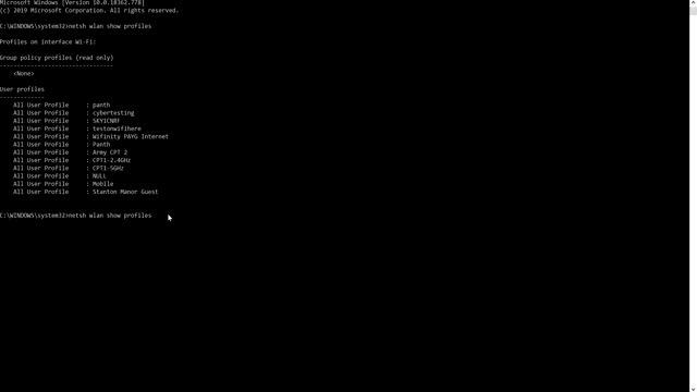 Wifi Password Hacking with Window 10 смотреть онлайн