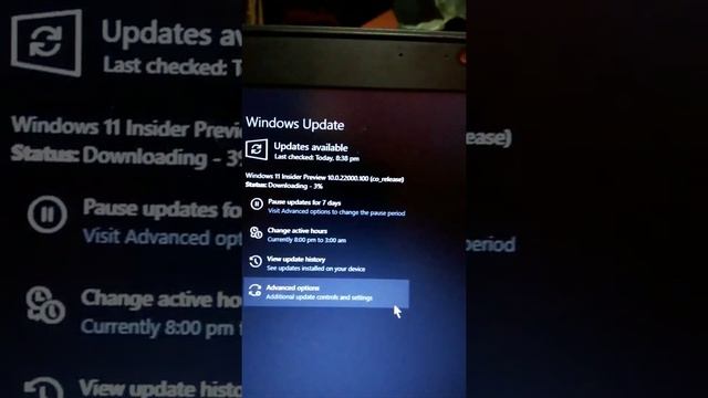 Windows 10 pro update on windows 11 insider preview 10.0.22000.100 - in used HP 840 Elite Book. смотреть онлайн