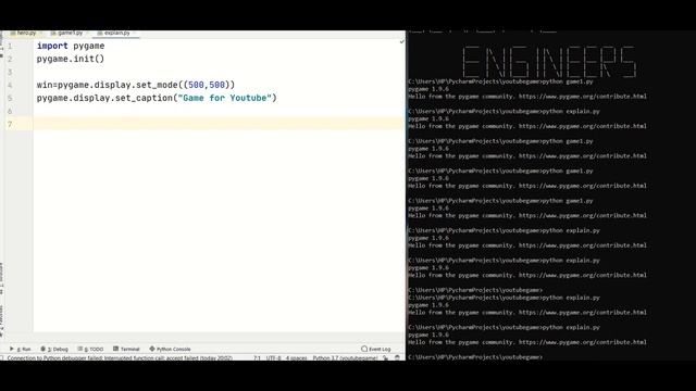 Python Pygame for Dummies [ Easiest Step by Step Explanation ] смотреть онлайн