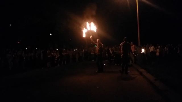 Огнедышащий дракон :-)) в День Победы 2016 - Воробьёвы горы! смотреть онлайн
