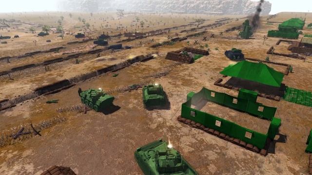 RED ARMY ATTACKS GREEN BASE! Nostalgic Battle Simulation | AMOW S5E8 смотреть онлайн