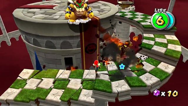 BOWSER: THE FIERY STRONGHOLD - PART 21 | SUPER MARIO GALAXY - 3D ALL*STARS PLAYTHROUGH смотреть онлайн