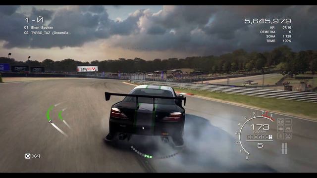Дрифтим в Grid Autosport: Почти парный дрифт смотреть онлайн