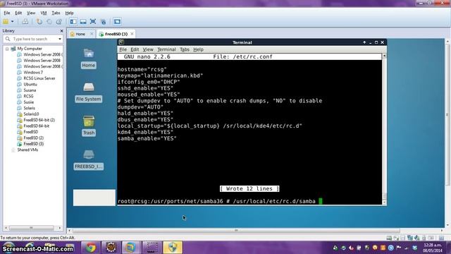 FreeBSD samba смотреть онлайн