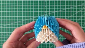 Tuxedo Sam 3D Origami ✧ LuckyPaper
