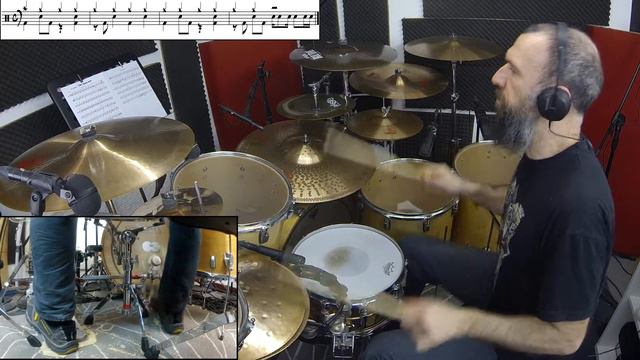Ozzy Osbourne - I Don't Wanna Stop - Mike Bordin Drum Cover by Edo Sala смотреть онлайн