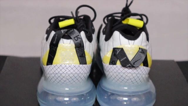 Nike AIR MAX 720-818 JADE STONE KHAKI / WHITE OPTI YELLOW On Foot Review смотреть онлайн