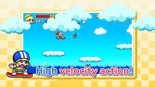 Nintendo Switch 「Wonder Boy Returns Remix」 - Launch Trailer - смотреть онлайн