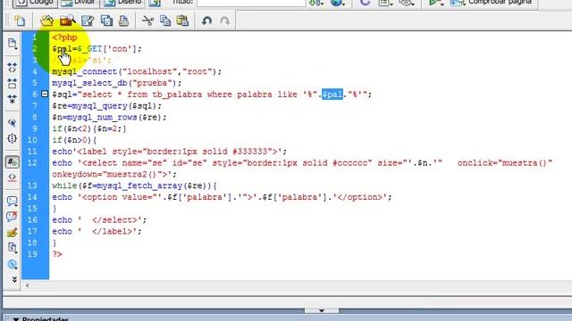 Lista de sugerencias AJAX, PHP смотреть онлайн