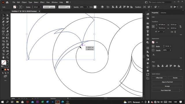 Cara membuat Logo gradient Infinity di adobe illustrator смотреть онлайн