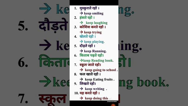 💞#English_basic_Sentence_For_Spoken_English_with_hindi💞 | part 1 #Praduman_classes смотреть онлайн