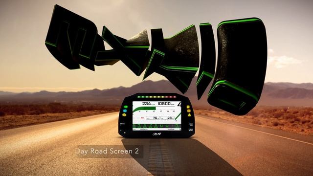 AiM MXK10 Dash Logger for Kawasaki Ninja ZX10r смотреть онлайн