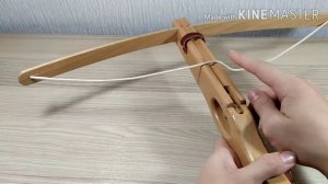Деревянный Арбалет  ЯиГрушка [ОБЗОР]