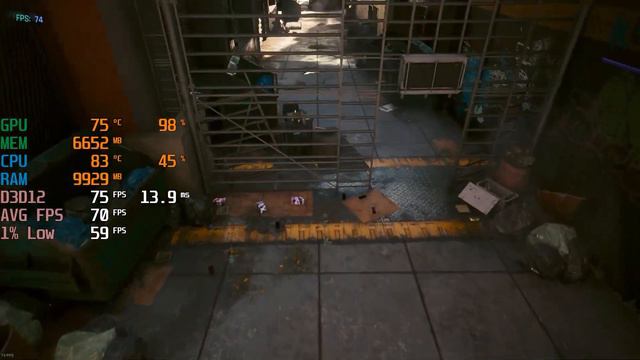 Cyberpunk 2077 - I5 13400F + RTX 3060 Ti GDDR6X - 1080p Max & Lowest Settings - FPS Benchmark Test