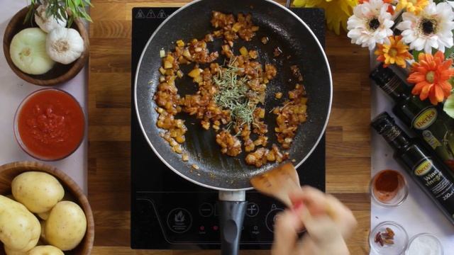 Пикантный картофель [Рецепт от Iberica] смотреть онлайн