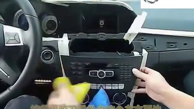 How to install the Car DVD Player GPS navigation for Benz C Installation guide step by step смотреть онлайн