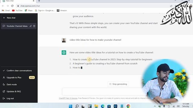 I Made A Youtube Video Using Chat GPT Artificial Intelligence in 60 Seconds (Full Guide) смотреть онлайн