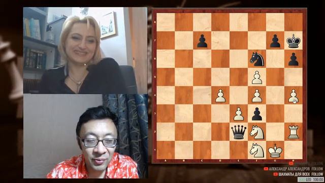 [RU] Шахматы Стрим с Элиной и Муртасом на lichess.org смотреть онлайн