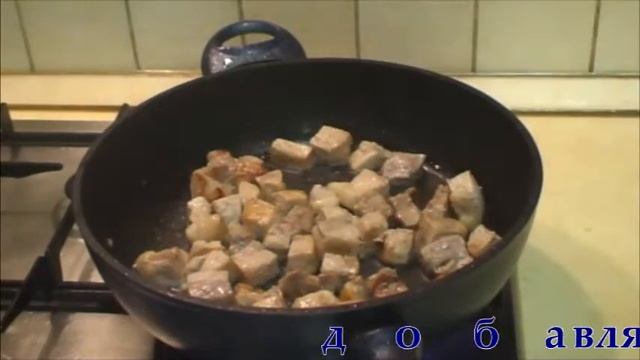 Тушёная капуста с мясом смотреть онлайн