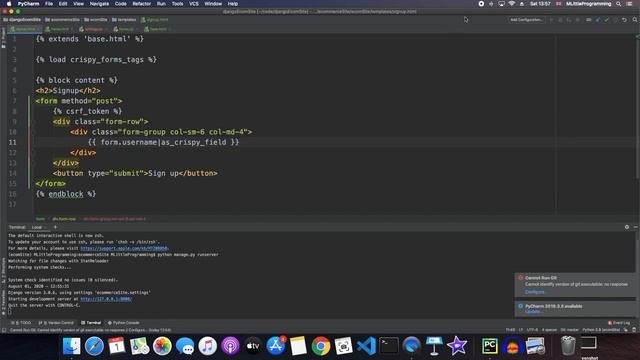 Django Styling Forms With Bootstrap Tutorial | Django for Beginners | MLittleProgramming смотреть онлайн