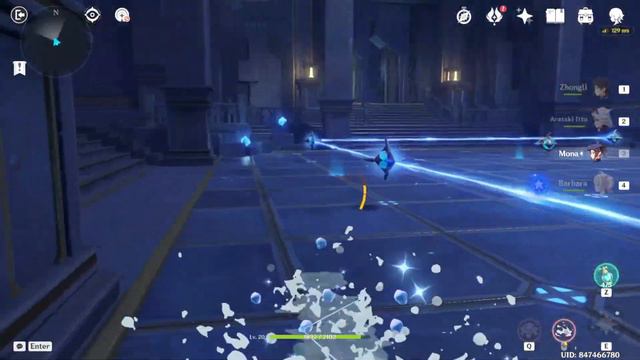 Hidden Room in Mona's Domain with Phantasmal Conch | Genshin Impact смотреть онлайн