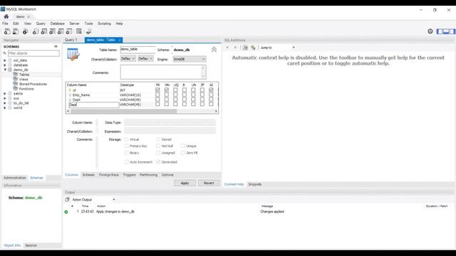 Creating a database in MySQL Workbench смотреть онлайн
