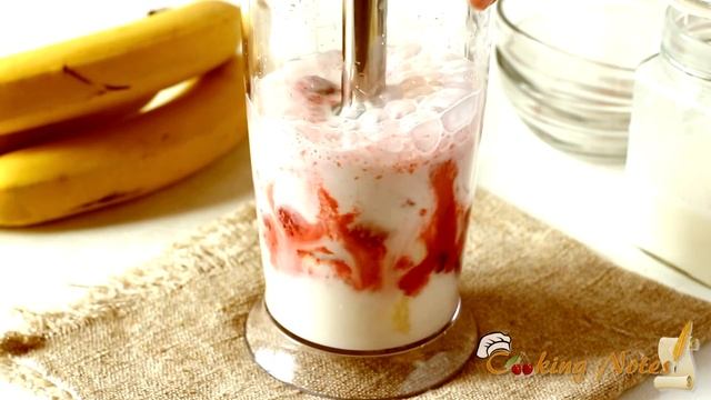 Клубнично-банановый СМУЗИ ??? / RAW / ПП рецепт смотреть онлайн