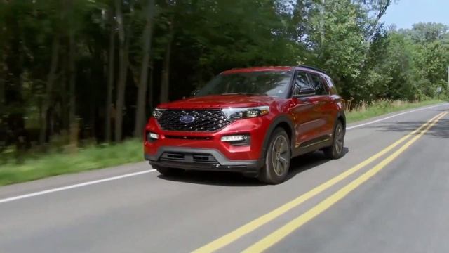 2022 FORD EXPLORER ST LINE: EXTERIOR AND INTERIOR смотреть онлайн