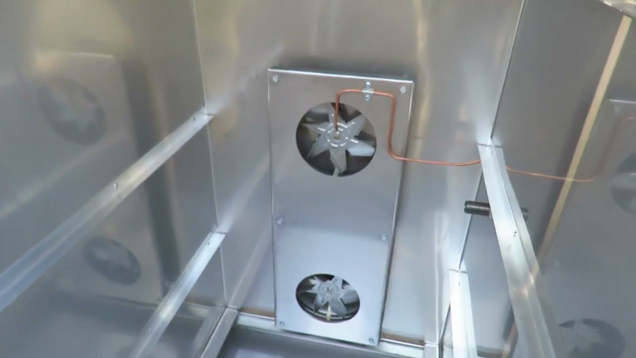 Коптильный шкаф из нержавеющей стали (ss400l) | Обзор смотреть онлайн