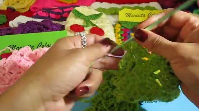 Vincha # 5 a Crochet Diadema "Ykita" Tutorial por Maricita Colours смотреть онлайн