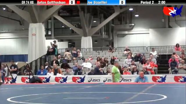 Anton Gottfredson vs. Joe Uccellini at 2013 Las Vegas/ASICS U.S. Open смотреть онлайн