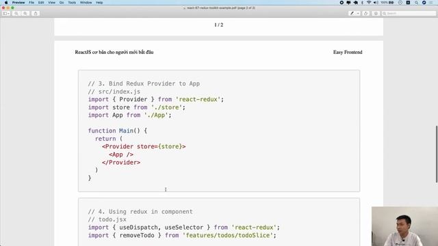 ReactJS: 13-04 Ví dụ sử dụng Redux Toolkit смотреть онлайн
