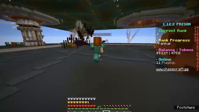 Playing ChaseCraft (Minecraft Server) on the prison game! смотреть онлайн
