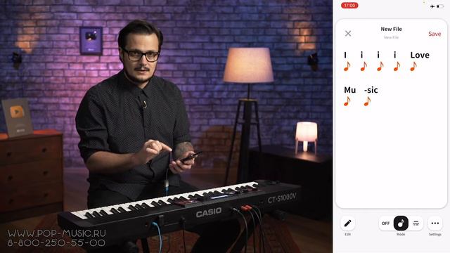 Casio CT-S1000V Новинка 2022 от CASIO