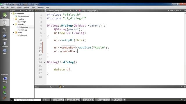 Qt5 C++ ComboBox With Signal And Slots (programming) #10 смотреть онлайн