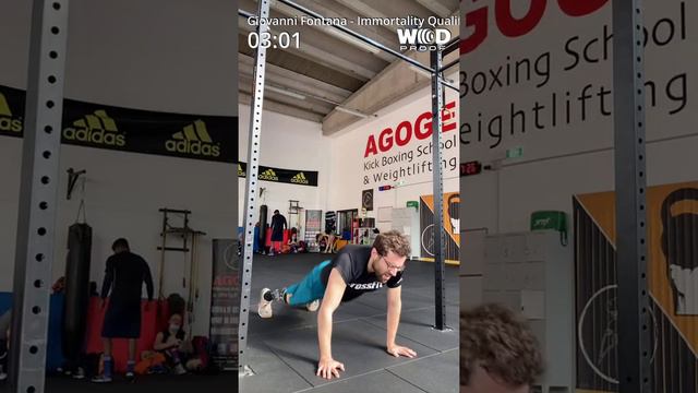 Uroboro summer competitition 2021 Qualifer WOD 2 "Immortality" - Giovanni Fontana смотреть онлайн