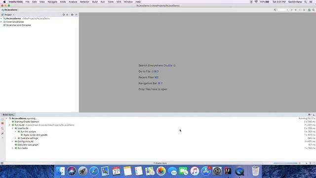 Create Gradle Project in IntelliJ and add RxJava2.0 dependency смотреть онлайн