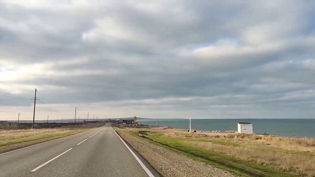 Красивые виды на Азовское море зимой. смотреть онлайн