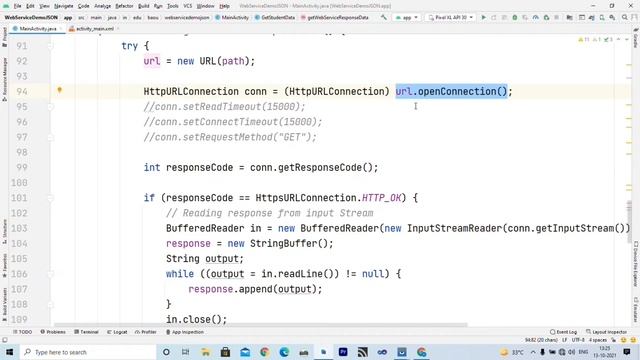 JSON and Web Service Demonstration смотреть онлайн