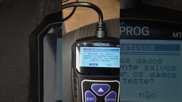 OBDPROG MT100 Configurar idioma Português e apagar lâmpada de ignição. Diagnóstico de infecção смотреть онлайн