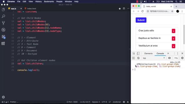 Tutorial DOM JavaScript - 07 Menjelajah Node dan Element HTML dengan JavaScript Bag 1 смотреть онлайн