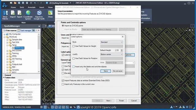 Lightning Speed Surface Labeling (ZWCAD) - Spatial Manager Blog смотреть онлайн